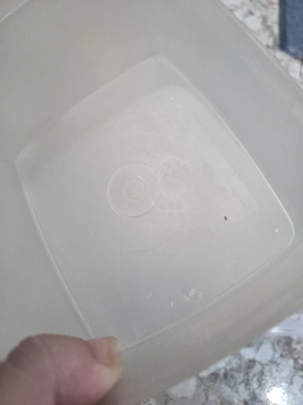 S/5 Vintage Aqua Tupperware Square A Way Large/Small Sandwich/Deli Meat Keeper